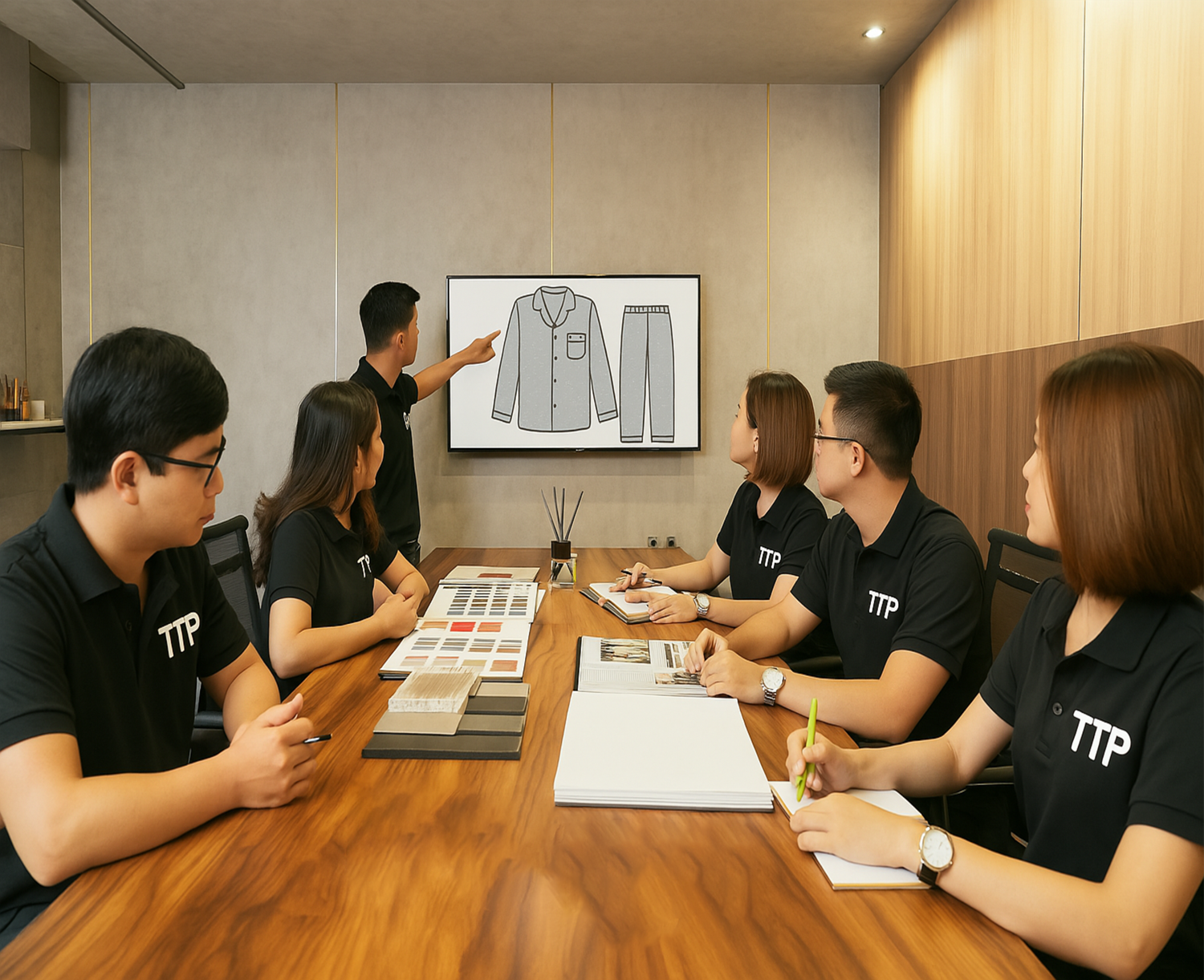 Đội ngũ thiết kế chuyên nghiệp tại TTP