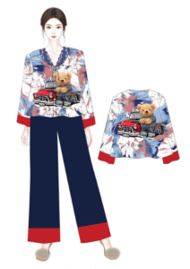 Xưởng TTP in vải pyjama với màu sắc bền đẹp, không phai
