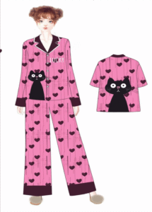 In vải pyjama theo yêu cầu tại TTP