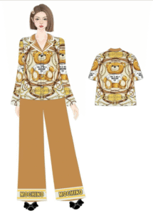 Mẫu thiết kế pijama 3D đa dạng được in tại TTP