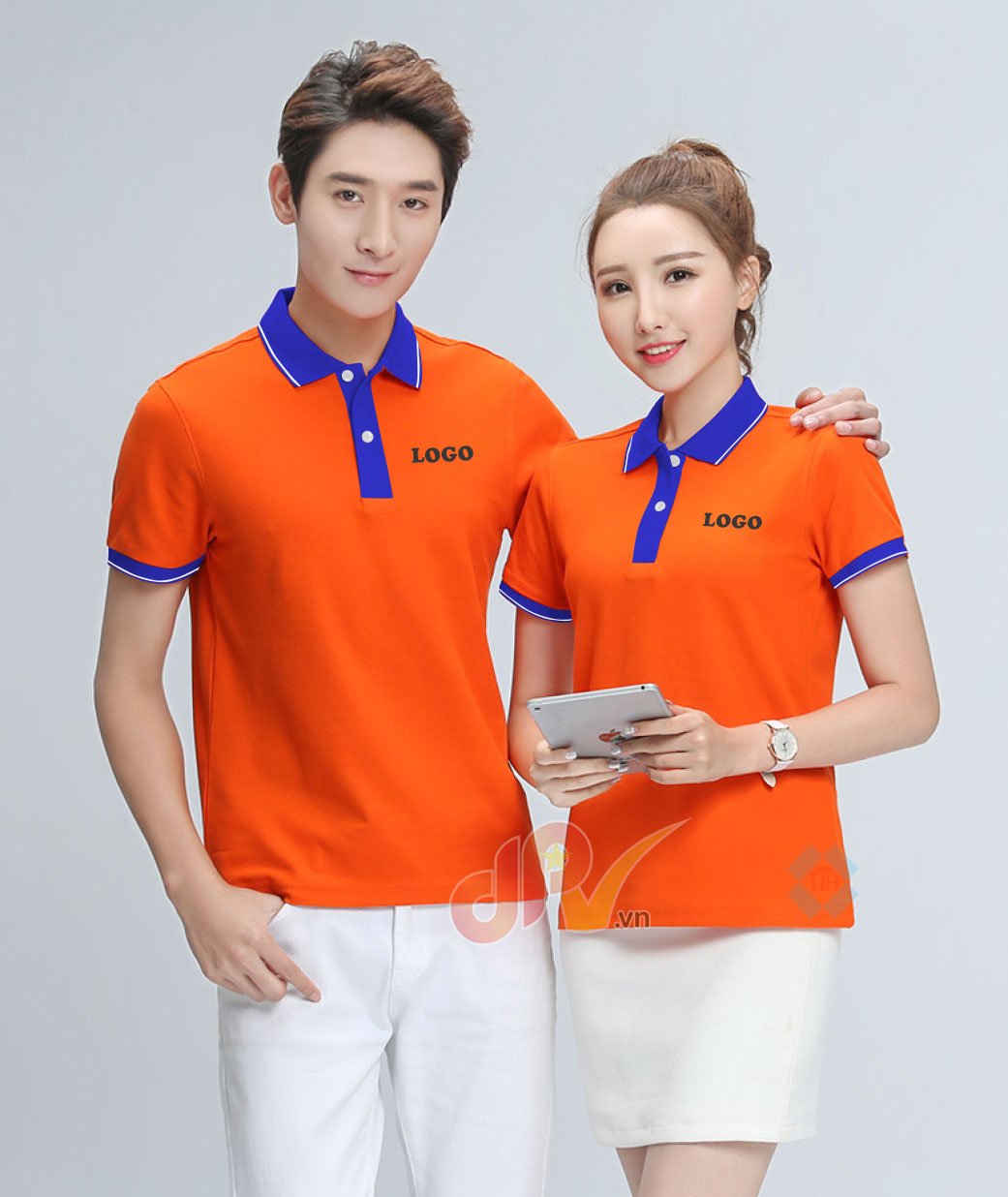 In áo polo theo yêu cầu giá rẻ tại TTP – Nhận in chuyển nhiệt, in vải 3D chất lượng cao