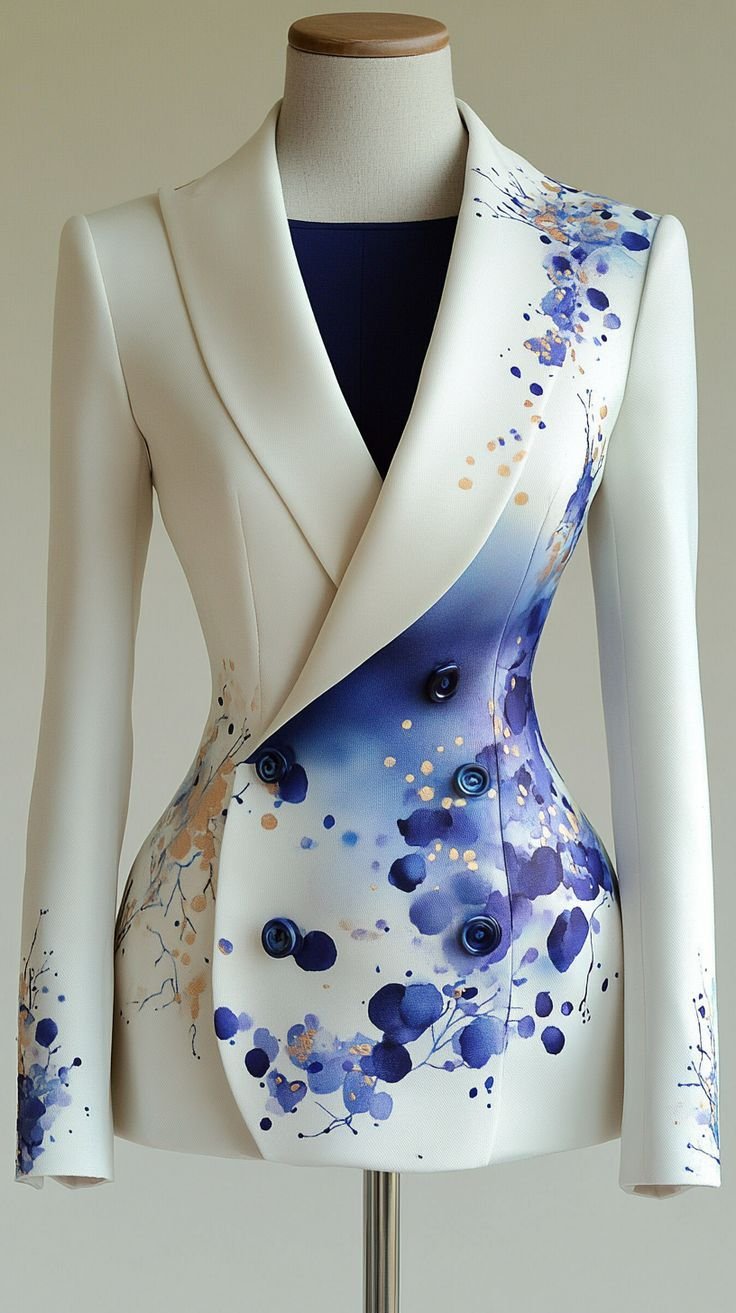 Chi tiết hoa văn in 3D sắc nét trên vải cao cấp