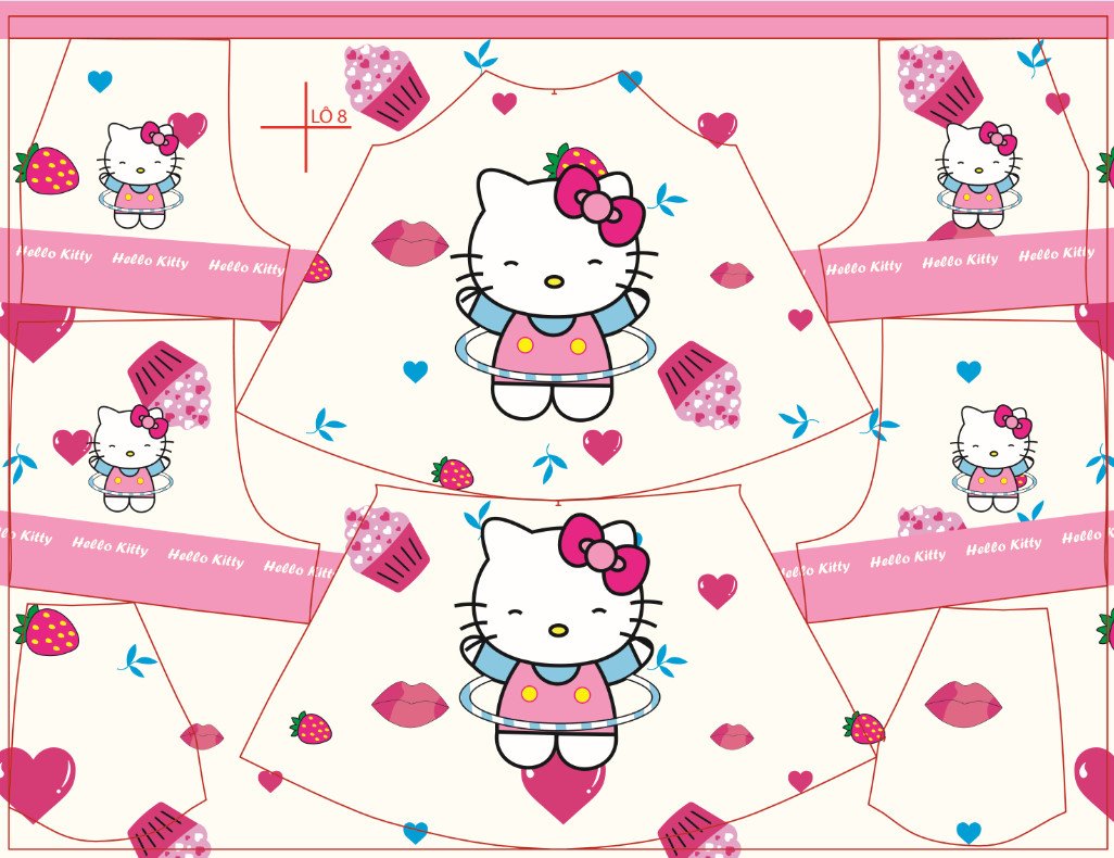 In vải cuộn Pijama Tại TP.HCM