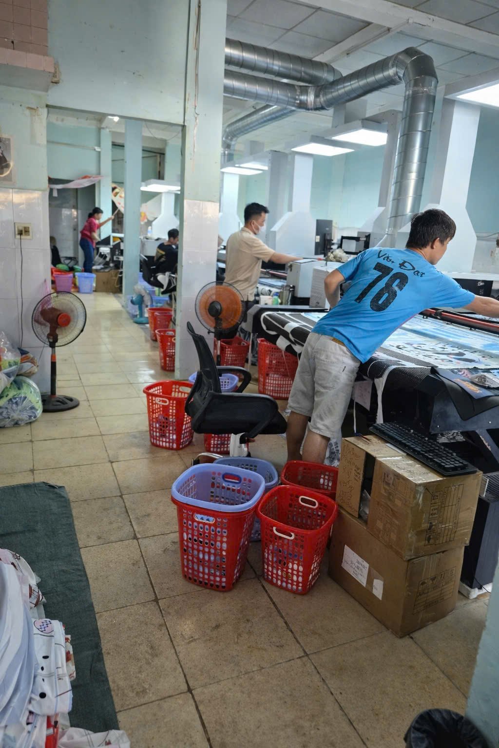 xưởng in ép nhiệt lên vải tphcm