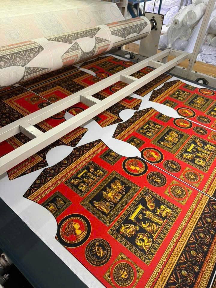 in trên vải chuyển nhiệt sắc nét 3D